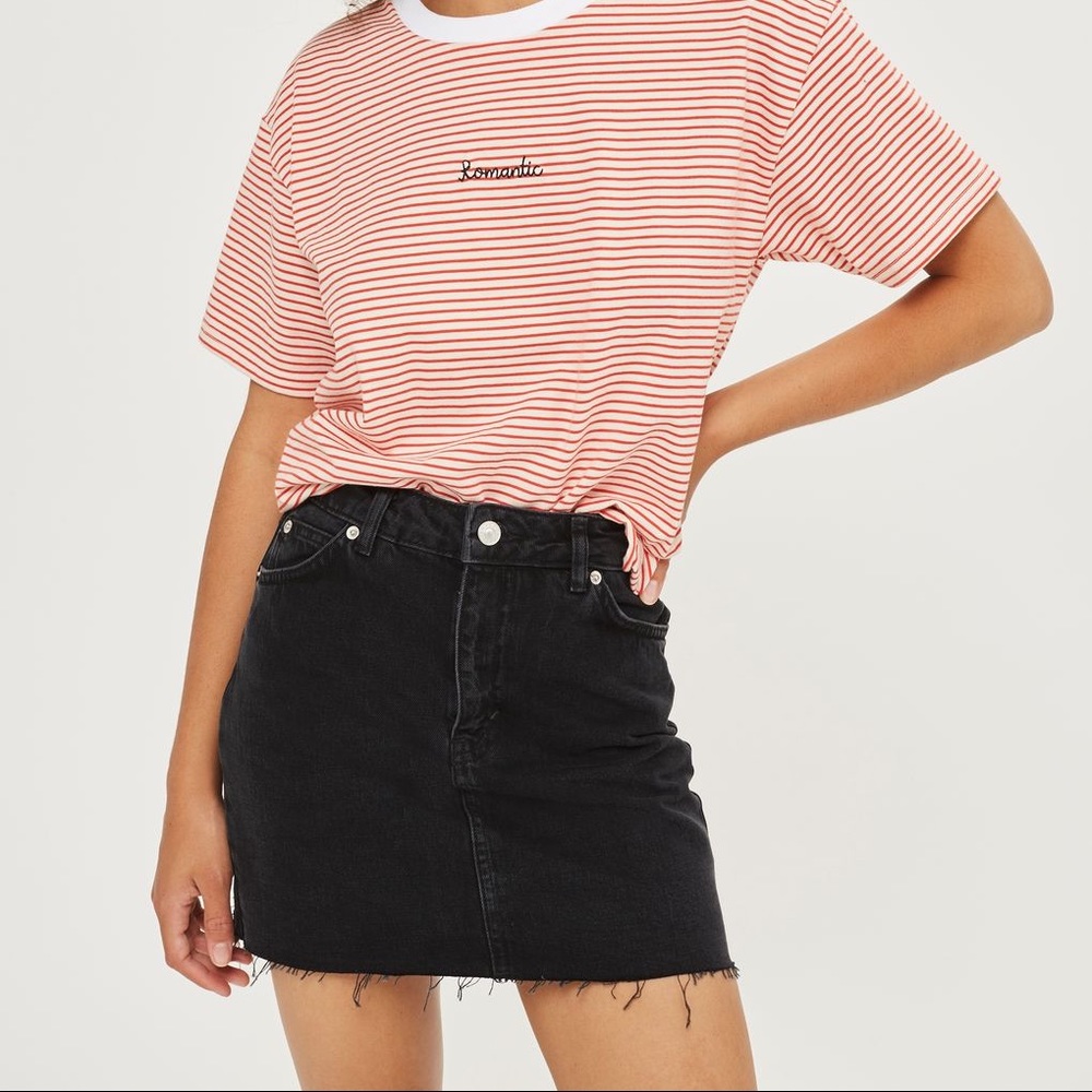 Topshop MOTO denim skirt